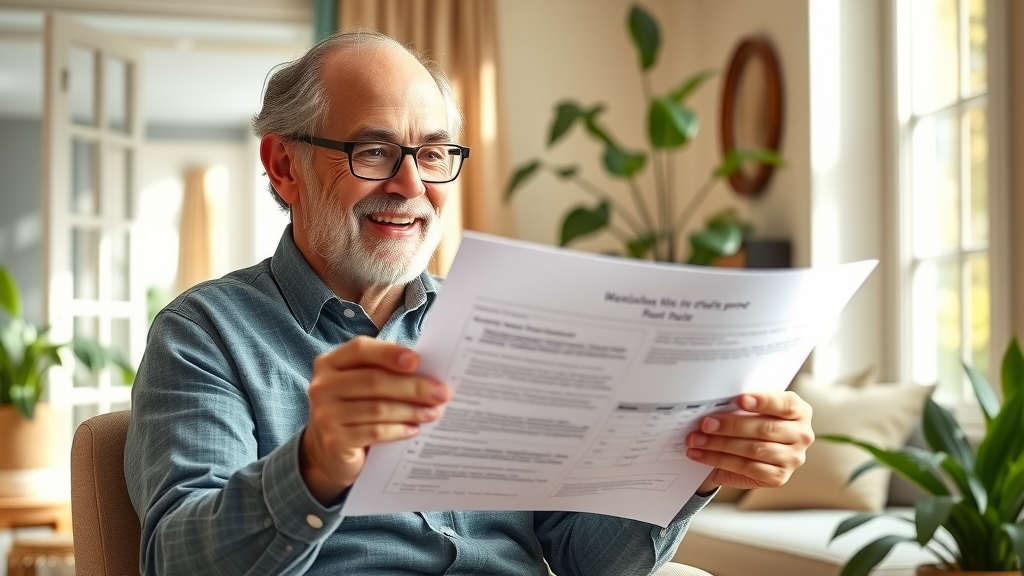East Bay homeowner reviewing California ADU grant paperwork with architect in sunlit home office