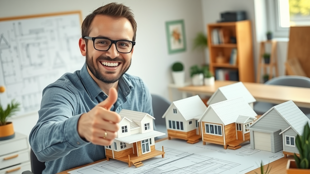 Architect explaining types of accessory dwelling units in Lafayette: detached, attached, and junior ADUs