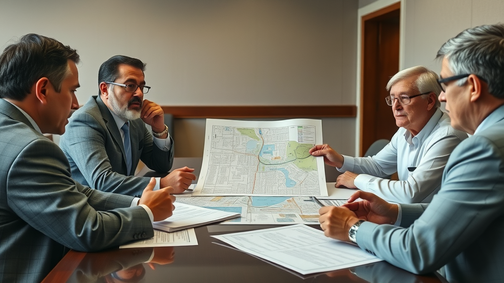 city council members discussing 2023 ADU policy changes Lafayette at an urban planning meeting